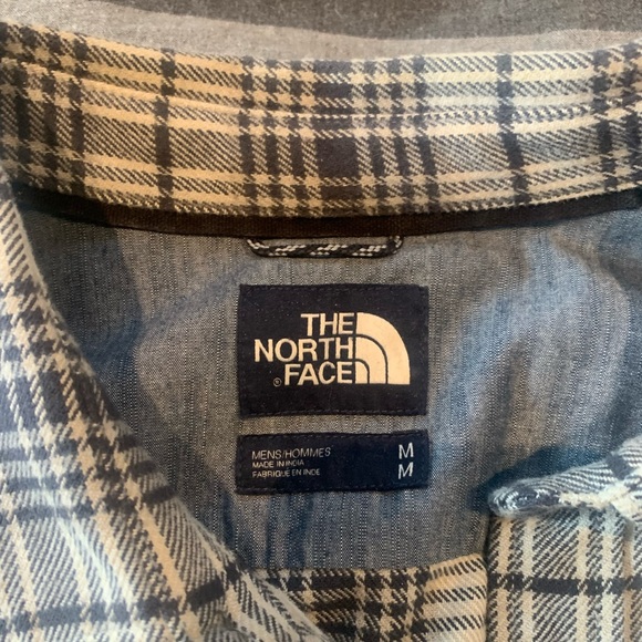 The North Face flannel shirt. Like new. Hardly worn - Picture 2 of 2